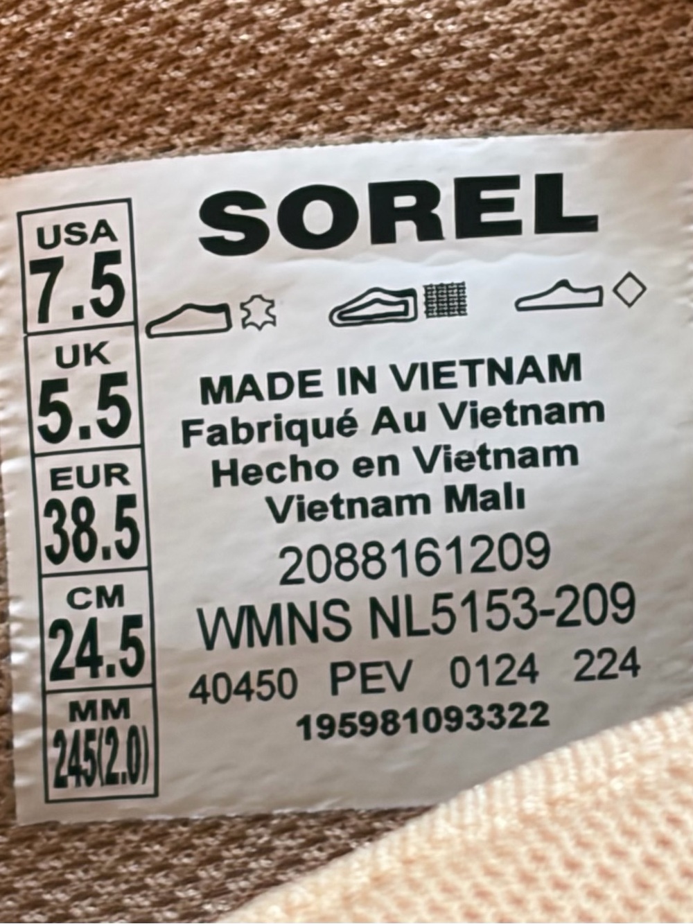 Sorel Out 'N About IV Classic Waterproof boots size 7.5 - Picture 2 of 10